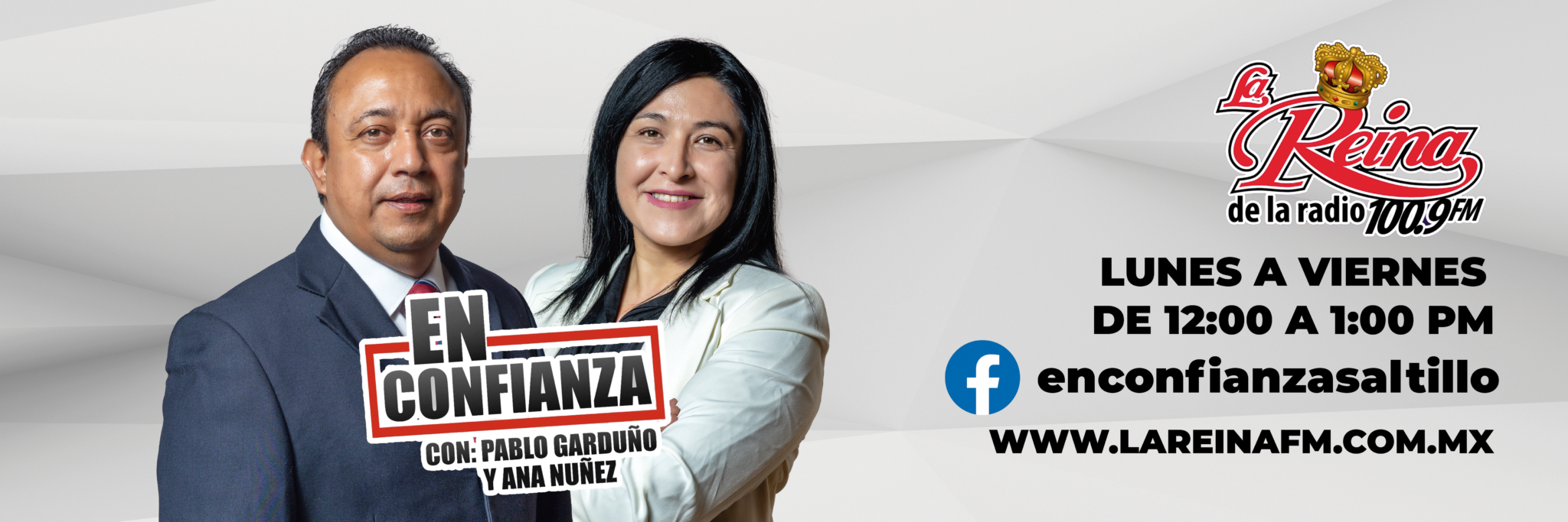 Inicio La Reina 100.9FM ¡La Que Manda! Saltillo, Coahuila.