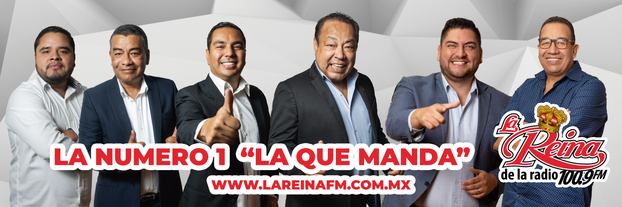 Inicio La Reina 100.9FM ¡La Que Manda! Saltillo, Coahuila.